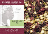 Jasmine Flower, Hibiscus Flowers & Mint Leaf Tea